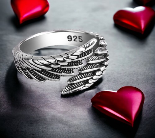 Bague femme ailes ange - ailes, d'ange