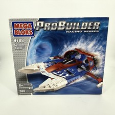 Mega Bloks ProBuilder 9788 Cyclone Racer Set 565 Pieces Rare 2003 Racing Series