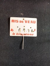 Étiquette de boucherie