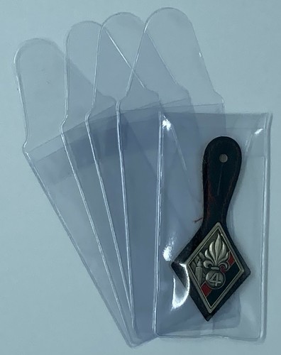 Lot etuis transparents - de,