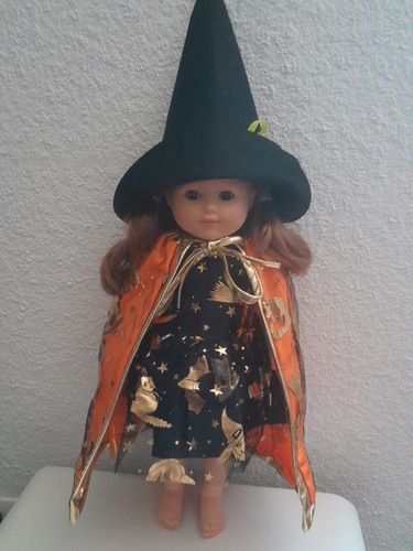 Tenue halloween poupée - halloween,