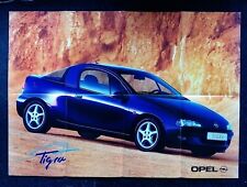 Opel Tigra A 1.4 16V and 1.6 16V poster/brochure 9.1994