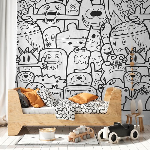 Creation papier peint - papier,