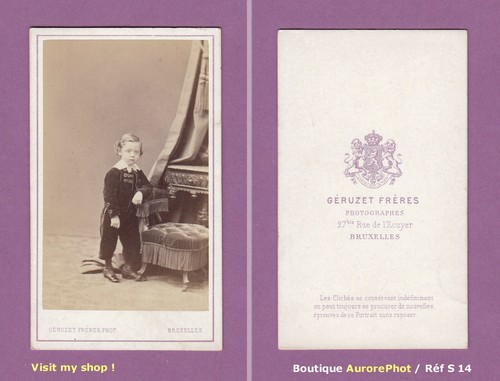 Cdv géruzet bruxelles - gÉruzet,