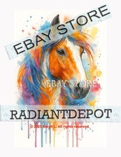 metal tin sign Horse Portrait