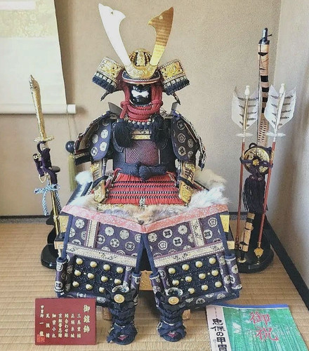 Samurai armor may doll yoroi - may,