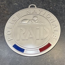 Insigne Police RAID ( plaque