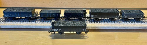 Convoi wagons charbon - 6,