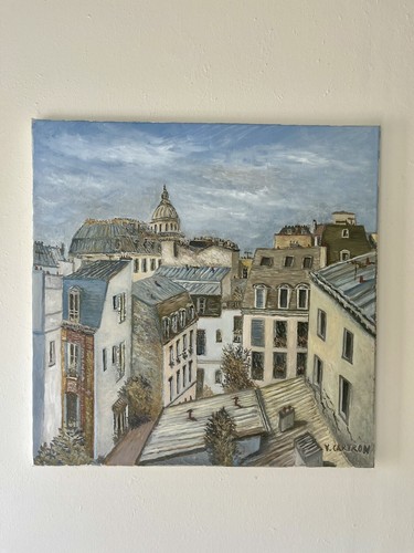 Tableau sur toile paris - tableau,