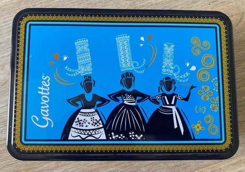 Boîte biscuits métallique - à,