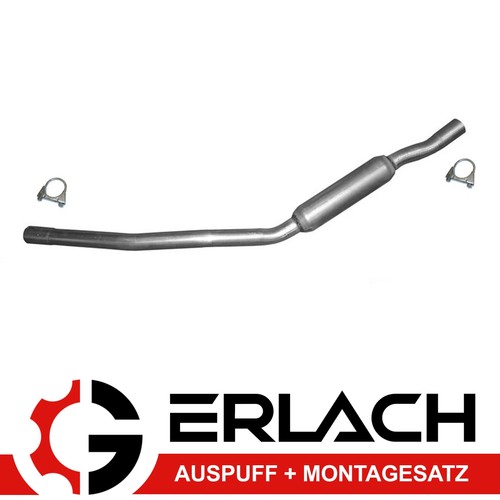 Silencieux central pour fiat - silencieux,