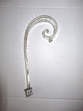 1 FEUILLE VINTAGE EN VERRE DE