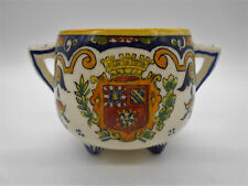 MUSTARD ADVERTISING POT "GREY DOLL DIJON " FAIENCE STYLE ROUEN / DESVRES