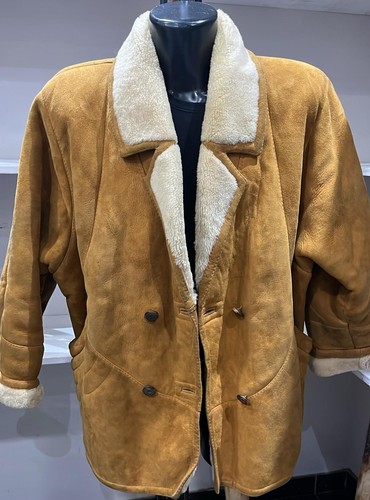 Manteau peau lainée - manteau, femme