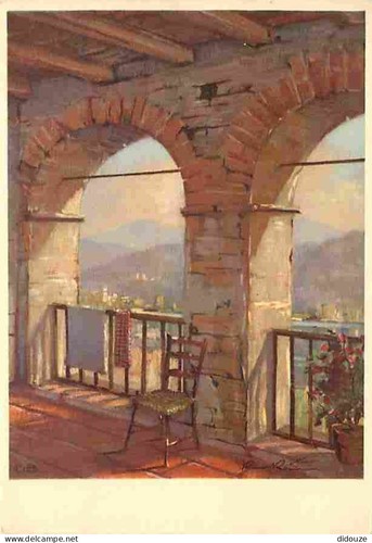 Carte postale art peinture - -,