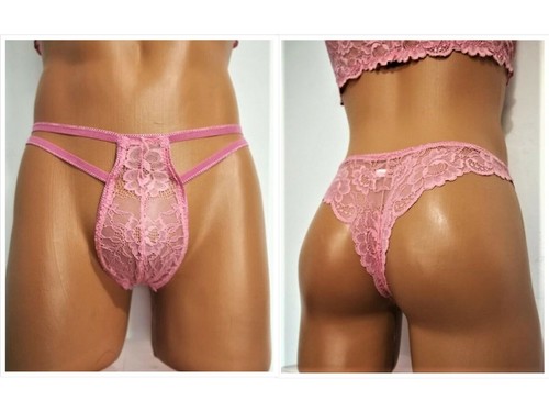 Culotte rose jockstrap - , gay