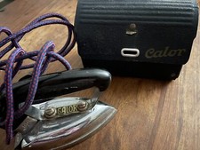 Fer À Repasser Ancien Calor Avec Son Étui . Appareil Pas Testé. vintage