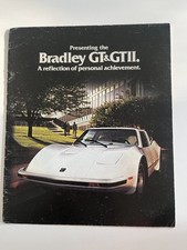 Bradley Automotive Minneapolis Minnesota GT GTII VW Kit Car Brochure 1978