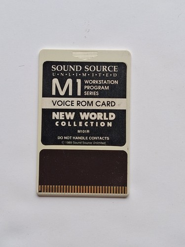 Korg voice rom card - m1,