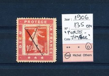 BV59641 France 1906 semeuse 10c porte-timbre classic lot used