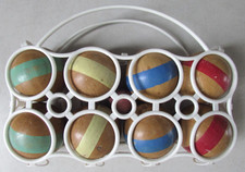 Anciennes boules de pétanque