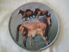 Tapis de souris - MOTIF - Chevaux  SELLE FRANCAIS