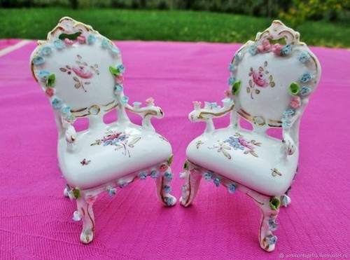 Vintage miniature furniture - miniature,