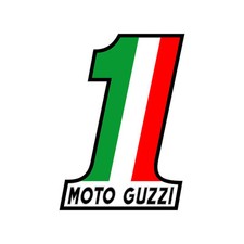 Sticker plastifié NUMBER ONE