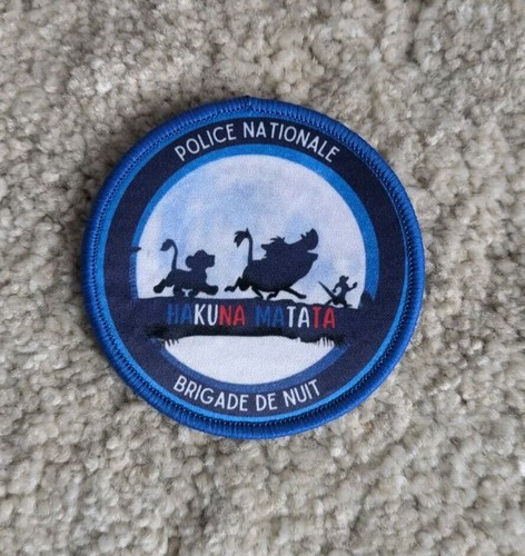 écusson scratch police - scratch,,