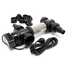 TTSunSun CUV-724 Acier Inoxydable Clarificateur UVC Stérilisateur Filtre Lumière UV 24W