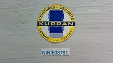 AUTOCOLLANT KLIPPAN Ceintur securité harnais type sport STICKER