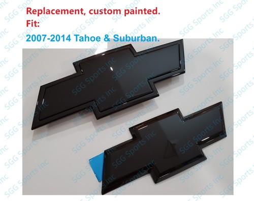Front rear bowtie - rear, badge