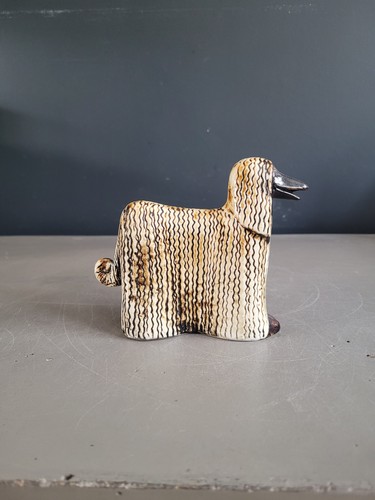 Levrier afghan céramique - levrier, en