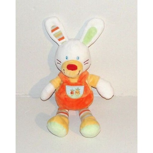 Doudou lapin avec - doudou, salopette
