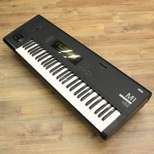 ”AS IS” KORG M1 Music WorkStation Synthesizer 1988 Vintage AC100V