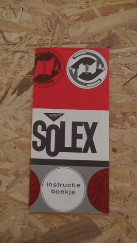 Livret instruction solex - d'instruction,