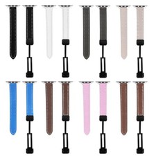 Magnetic Buckle Leather Band for Apple Watch 11 10 9 8 7 6 5 SE 41/42/45/46/49mm