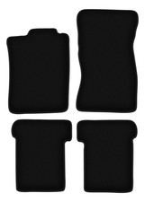 Tapis de sol en velours noir