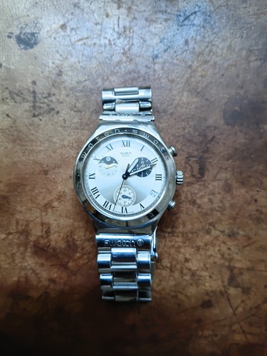 Rare chrono swatch irony moon - swatch,