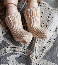 antique doll socks