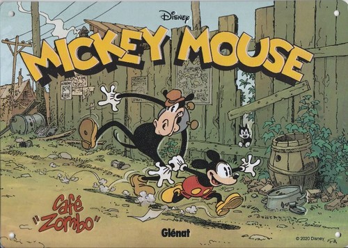 Plaque métallique mickey - plaque,