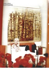 PAQUEBOT FRANCE / Passagére dans l'appt grand luxe / FICHE PHOTO