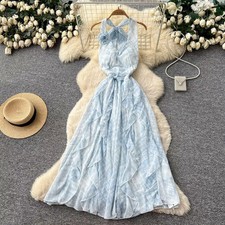 Robe Longue À Carreaux Avec