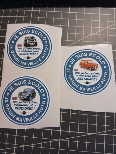 Autocollant mini suis - je,