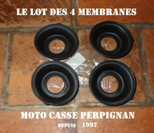 Membrane Carburateur (X4) Yamaha - 1100 FJ 1984/1985- 1200 FJ 1986/1993 -