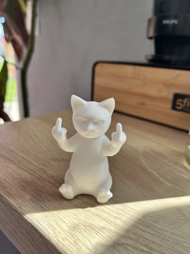 Figurine chat humoristique - , 6