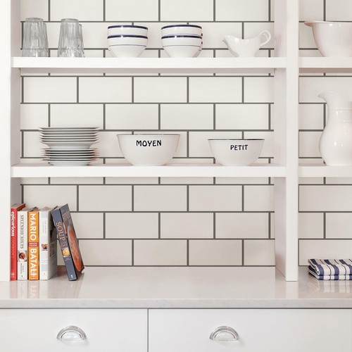 Wallpops carreaux dosseret - carreaux, de