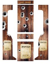 Stickers Dartcab western   - jeu de fléchettes - Darts - dart board