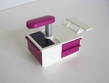 PLAYMOBIL (R2201) MODERN HOME - Magenta Ilot furniture cooktops 5582