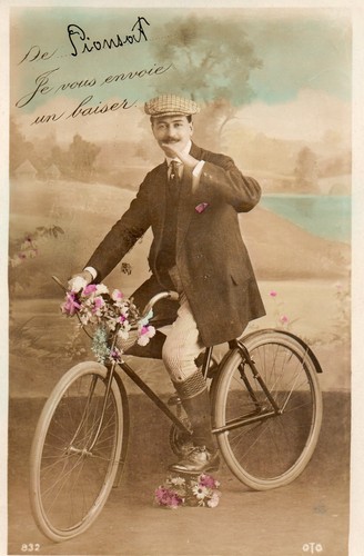 Bj921 vintage photo card - photo, rppc
